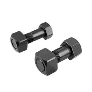 iş makinası alt takımına ait 10.9 12.9 siyah palet civatası somunu